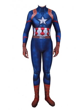 Avengers 4: Endgame Captain America Men's Costume