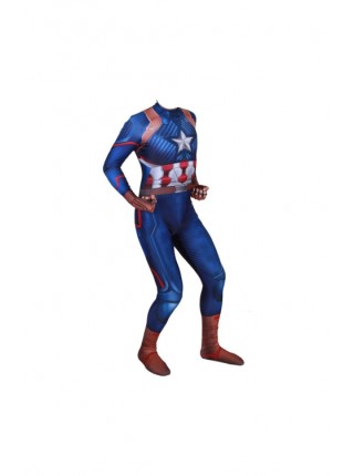 Avengers 4: Endgame Captain America Men's Costume