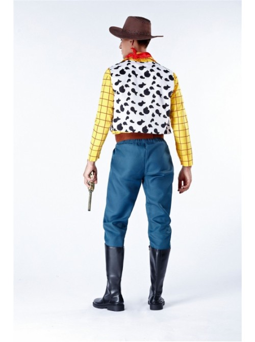 Toy Story 4 Cowboy Sheriff Woody Men's Costume