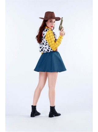 Toy Story 4 Cowboy Sheriff Woody Women's Costume