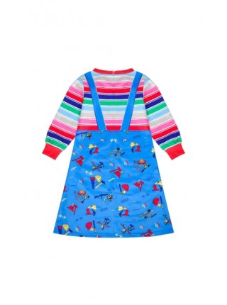 Child's Play 2 Horror Doll Dress Chucky Same Girl's Costume