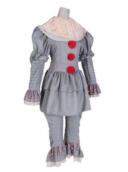 Stephen King's It Pennywise Adult Full Set Halloween Horror Costume