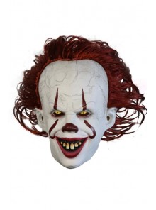 Stephen King's It Clown Headgear  Red Hair