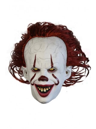 Stephen King's It Clown Headgear  Red Hair