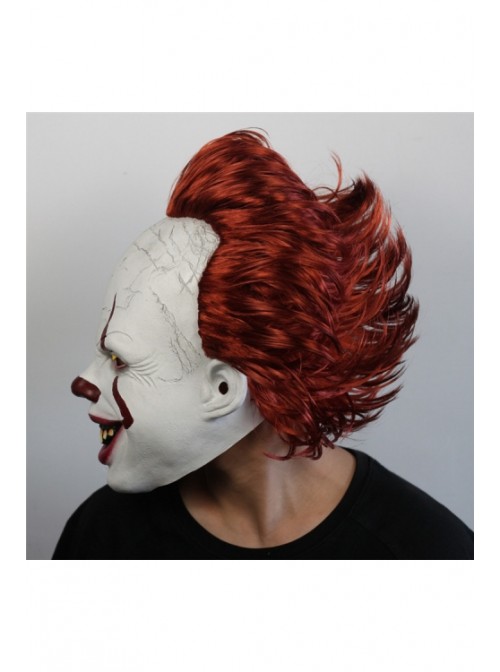 Stephen King's It Clown Headgear  Red Hair