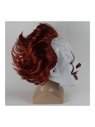 Stephen King's It Clown Headgear  Red Hair