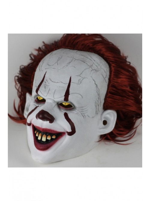 Stephen King's It Clown Headgear  Red Hair