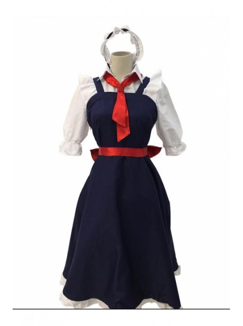 Kobayashi's maid dragon cos costume maid costume Thor cosplay female costume Kang Na cos sister trembling dragon