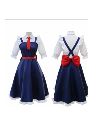 Kobayashi's maid dragon cos costume maid costume Thor cosplay female costume Kang Na cos sister trembling dragon