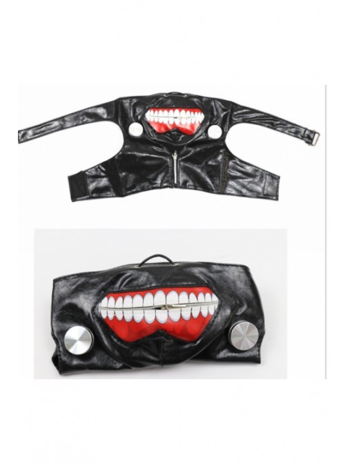 Tokyo Ghoul Mask/Tokyo Ghoul-Jin Muken Zipper Mask Cosplay Prop Mask