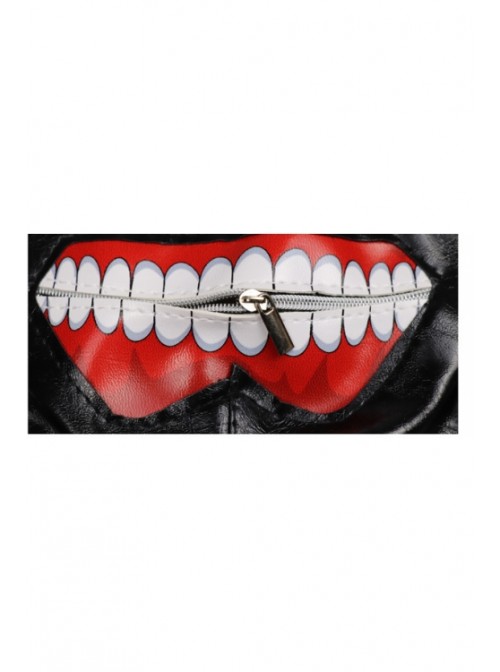 Tokyo Ghoul Mask/Tokyo Ghoul-Jin Muken Zipper Mask Cosplay Prop Mask