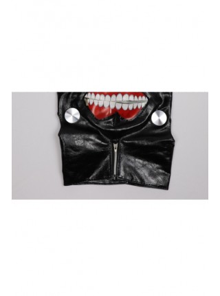 Tokyo Ghoul Mask/Tokyo Ghoul-Jin Muken Zipper Mask Cosplay Prop Mask