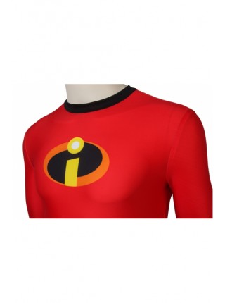 The Incredibles 2 Mr. Incredible Bob Parr Printing Bodysuit Set Halloween Animation Cosplay Costume