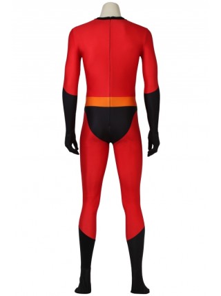 The Incredibles 2 Mr. Incredible Bob Parr Printing Bodysuit Set Halloween Animation Cosplay Costume