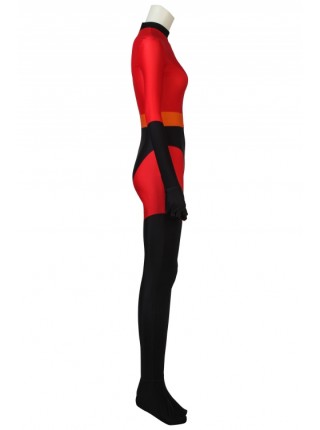 The Incredibles 2 Elastigirl Helen Parr Printing Bodysuit Set Halloween Animation Cosplay Costume Female