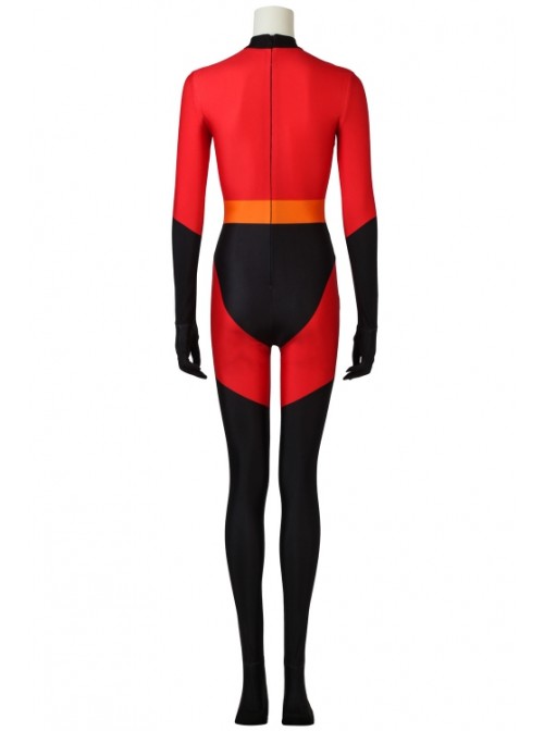 The Incredibles 2 Elastigirl Helen Parr Printing Bodysuit Set Halloween Animation Cosplay Costume Female