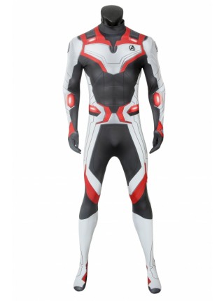 Avengers: Endgame Superhero Bodysuit Quantum Team Uniform Cosplay Costume Male Version