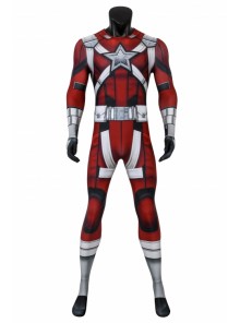 Black Widow Red Guardian Bodysuit Halloween Cosplay Costume