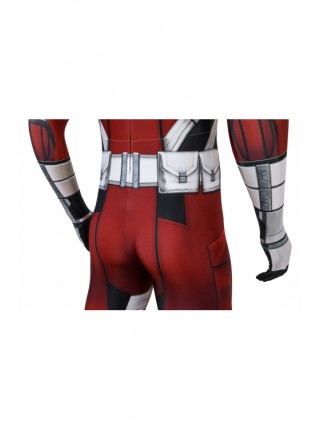 Black Widow Red Guardian Bodysuit Halloween Cosplay Costume