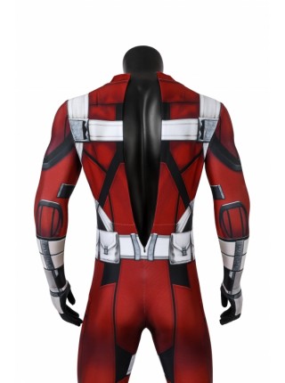 Black Widow Red Guardian Bodysuit Halloween Cosplay Costume