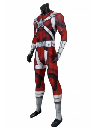 Black Widow Red Guardian Bodysuit Halloween Cosplay Costume