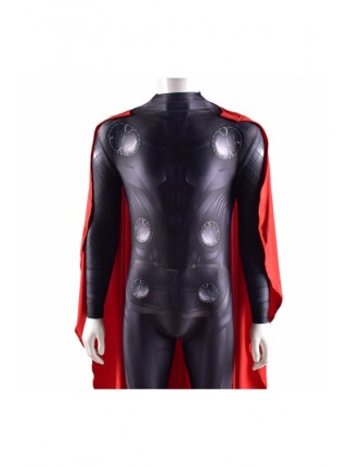 Avengers 4: Endgame Thor Halloween Tights and Cape Men's Costume