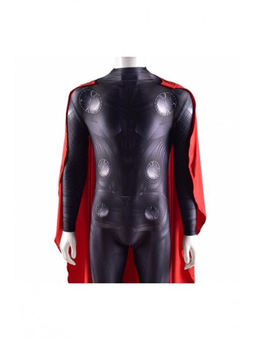 Avengers 4: Endgame Thor Halloween Tights and Cape Men's Costume