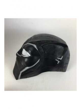 Black Panther new latex mask Captain America 3 Civil War Black Panther cosplay helmet Halloween props headgear