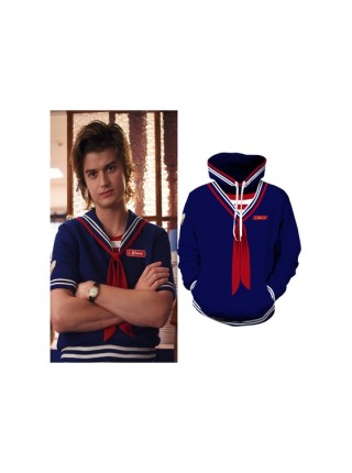 Stranger Things 3 Stranger Things anime cospaly peripheral sweater jacket Dustin the same paragraph