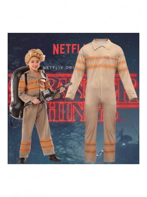 Halloween Children's Costumes Big Kids' Onesies Workwear Cosplay Costumes in Stranger Things