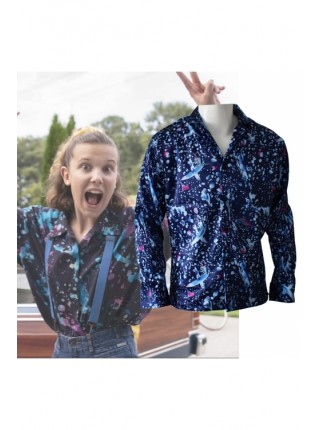 Stranger Things Season 3 Little Eleven The same long-sleeved shirt