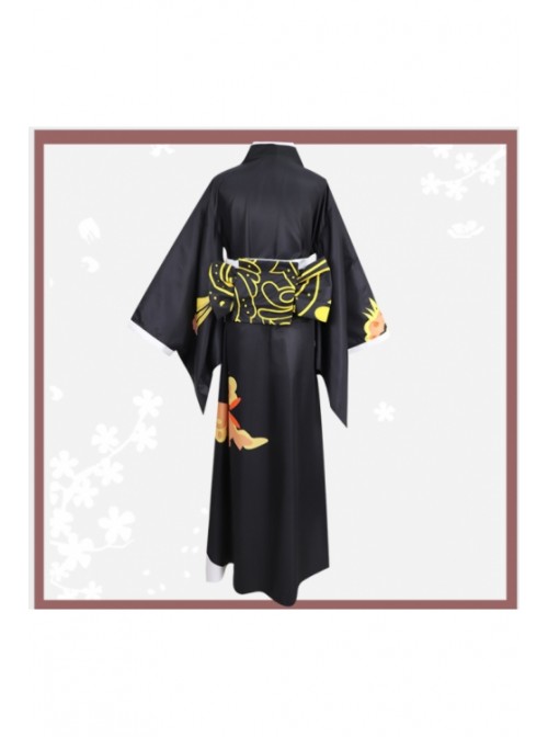 Demon Slayer Ghost dance Tsuji no misfortune women's gangster kimono