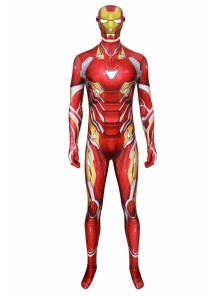 Avengers: Infinity War Iron Man Tony Stark Nanotech Suit Costume Halloween Cosplay Bodysuit