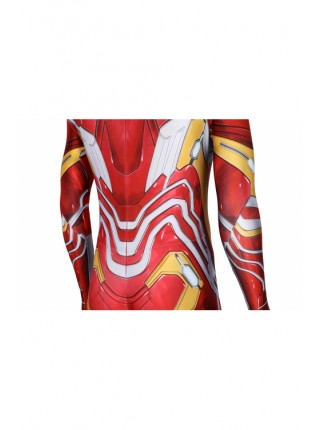 Avengers: Infinity War Iron Man Tony Stark Nanotech Suit Costume Halloween Cosplay Bodysuit