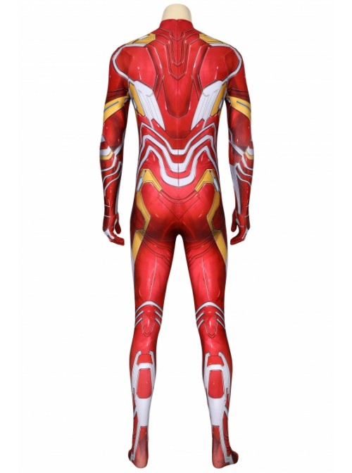 Avengers: Infinity War Iron Man Tony Stark Nanotech Suit Costume Halloween Cosplay Bodysuit