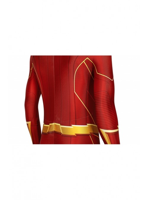 The Flash Season 6 Barry Allen Bodysuit Halloween Cosplay Costume