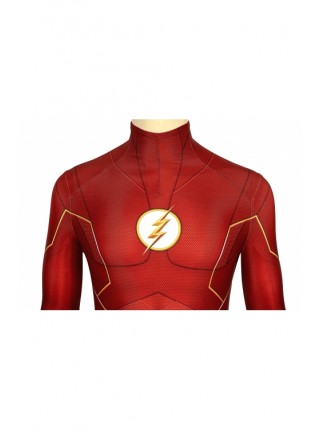 The Flash Season 6 Barry Allen Bodysuit Halloween Cosplay Costume