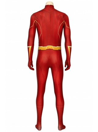 The Flash Season 6 Barry Allen Bodysuit Halloween Cosplay Costume