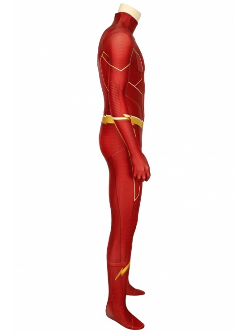 The Flash Season 6 Barry Allen Bodysuit Halloween Cosplay Costume