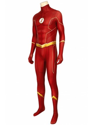 The Flash Season 6 Barry Allen Bodysuit Halloween Cosplay Costume