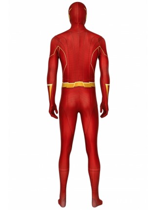 The Flash Season 6 Barry Allen Bodysuit Halloween Cosplay Costume