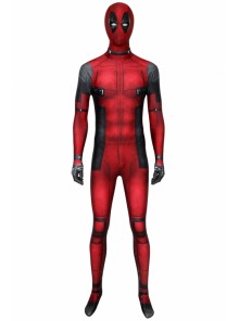 Deadpool Wade Wilson Costume Halloween Cosplay Bodysuit