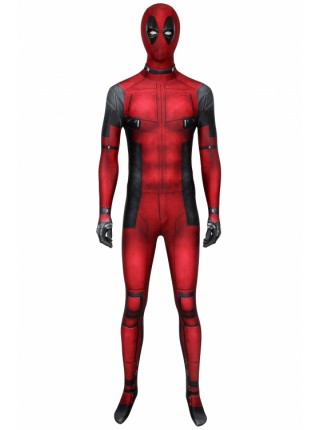 Deadpool Wade Wilson Costume Halloween Cosplay Bodysuit