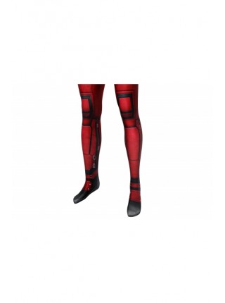 Deadpool Wade Wilson Costume Halloween Cosplay Bodysuit