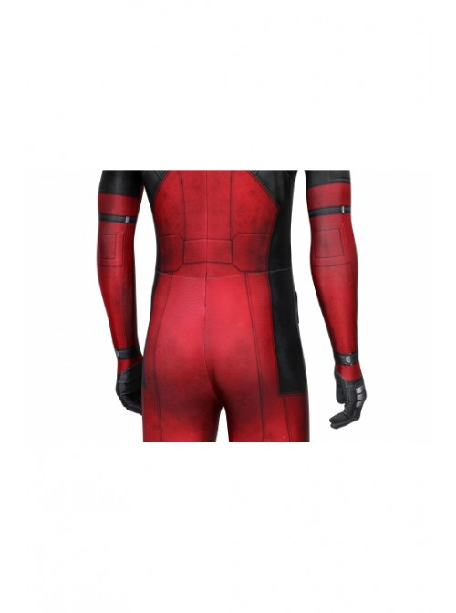 Deadpool Wade Wilson Costume Halloween Cosplay Bodysuit