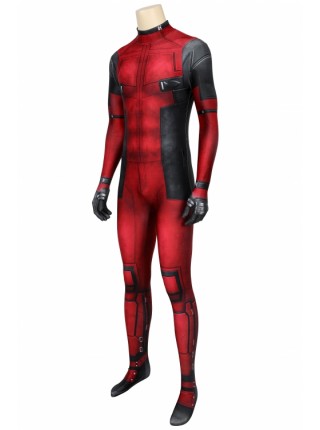 Deadpool Wade Wilson Costume Halloween Cosplay Bodysuit