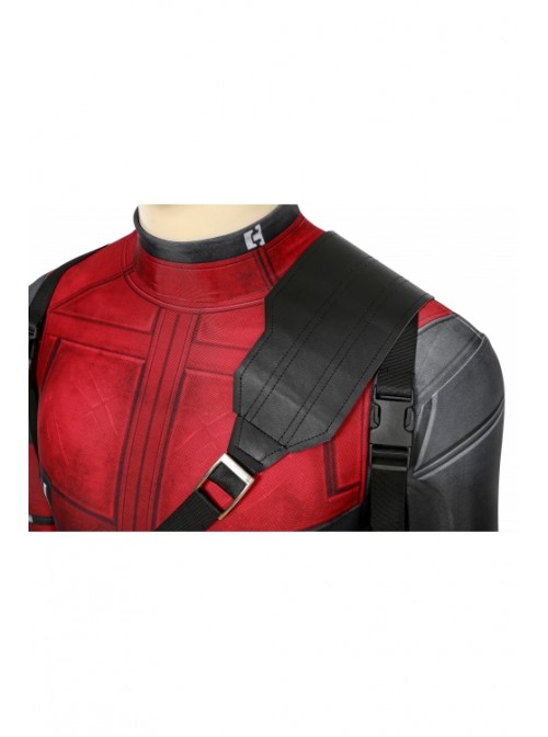 Deadpool Wade Wilson Costume Halloween Cosplay Bodysuit With Accessories