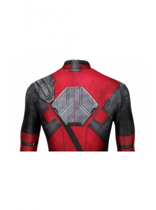 Deadpool Wade Wilson Costume Halloween Cosplay Bodysuit Second Version