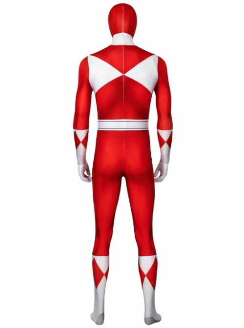 ZyuRanger Red Ranger Tyrannosaurus Geki Costume Halloween Cosplay Bodysuit