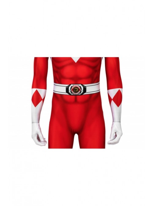 ZyuRanger Red Ranger Tyrannosaurus Geki Costume Halloween Cosplay Bodysuit